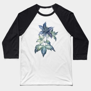 Sea Holly Thristle Baseball T-Shirt